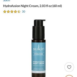 Sukin Hydrafusion Night Cream